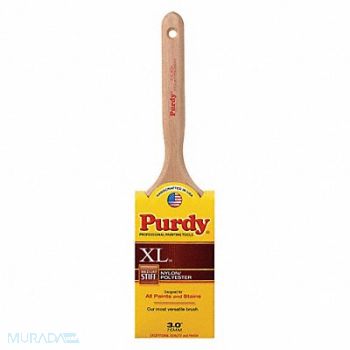 PURDY Brush 3 Flat Sash PET/Nylon 3 3/16 L, 19ZN32