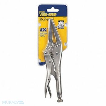 IRWIN VISE-GRIP Locking Plier Plain Grip 9 L, 1A423
