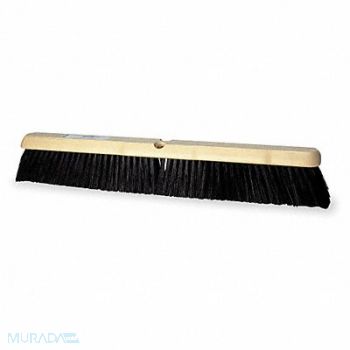 TOUGH GUY Floor Brush Head Threaded 18 Sweep Face, 1A842