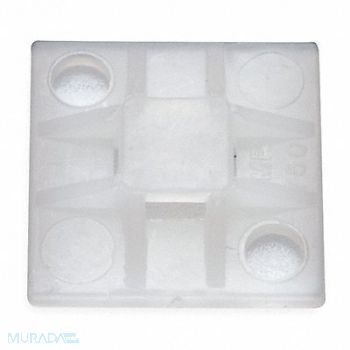 TY-RAP Cable Tie Base 4 Way Natural PK100, 1A871
