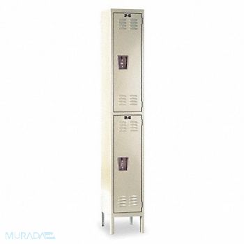 HALLOWELL G3760 Wrdrb Lckr 2x1Lckr Tan 66 x12 x12 Assm, 1AEG5