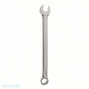 PROTO Combination Wrench: Alloy Steel, Satin, 1 1/8 in Head Size, 449P38