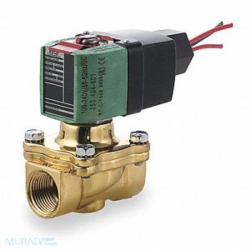 REDHAT Solenoid Valve Brass NC Air Inert Gas, 1ALB9
