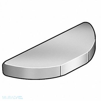 GRAINGER APPROVED Woodruff Key 3/8x1 3/8 In SAE F PK10, 1AMU9