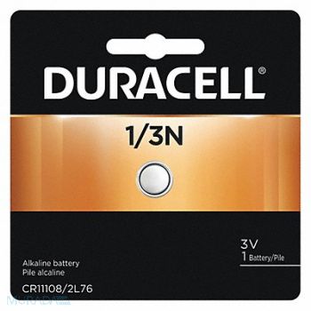 DURACELL Button Battery Lithium 3VDC 1/3 N, 1ANB8