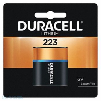 DURACELL Battery Lithium Size 223 6VDC, 1ANB9