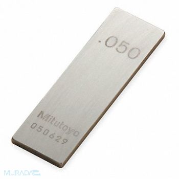 MITUTOYO Gage Block Rectangular 0.05 In ASME 0, 1ARU2