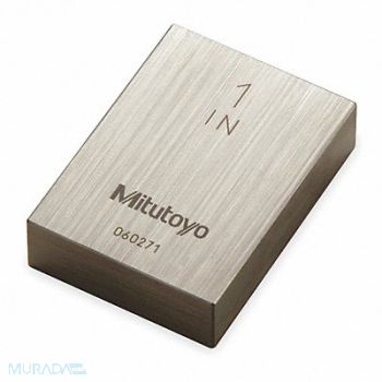 MITUTOYO Gage Block Rectangular 1.00 In ASME 0, 1ARU5