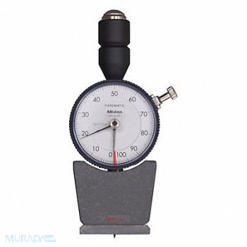MITUTOYO Analog Durometer Shore D 1.73 x 0.71 In, 1ZRT5