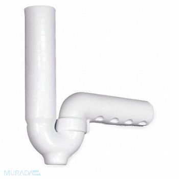TRUEBRO Pipe Cover P Trap Molded Vinyl Material, 1ATD2