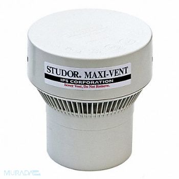 STUDOR Air Admittance Valve Fits Size 3 to 4, 1ATD5