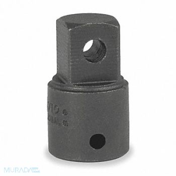 PROTO Impct Skt Adpt Steel Blk Oxd 1/2 in, 1AW11