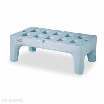 METRO Dunnage Rack 3000 lb Antimicrb PE 48 W, 1BEY3