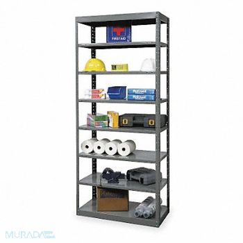 HALLOWELL Metal Shlvng Cap 800 lb 24inx84inx36in, 1BLN5