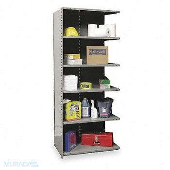 HALLOWELL Metal Shlvng Cap 900 lb 24inx84inx48in, 1BML9