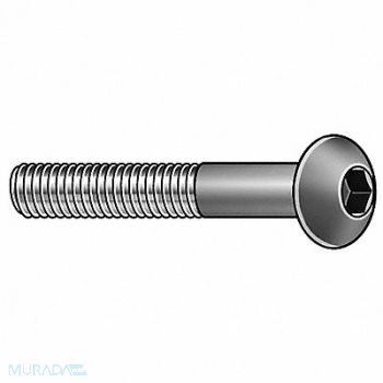 GRAINGER APPROVED SHCS Steel #8-32 1 L PK100, 5YPP5