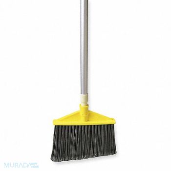 RUBBERMAID COMMERCIAL PRODUCTS Angle Broom 57 in Handle L 11 in Face, 1CF98
