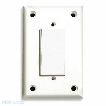 CORTECH Tiger Plate Security Switch Plate 1Gang, 1CFC6