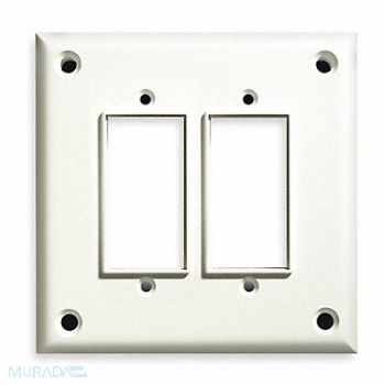 CORTECH Tiger Plate Security Wall Plate 2 Gang, 1CFC9