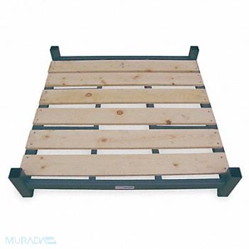 GRAINGER APPROVED Stack Rack Base Wood 48x60 in 4000 lb., 1CJC7