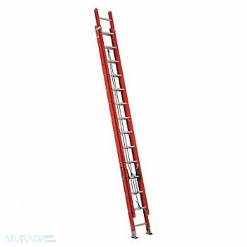 LOUISVILLE Extension Ladder Fiberglass 28 ft IA, 1CMV9