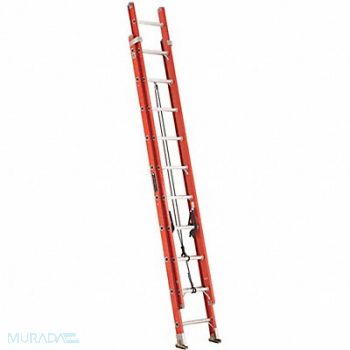 LOUISVILLE Extension Ladder Fiberglass 20 ft IA, 1CMW1