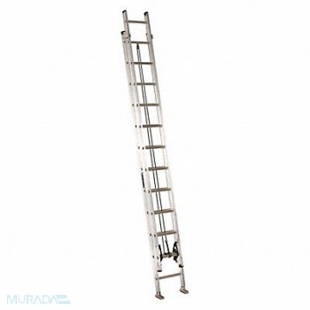 LOUISVILLE Extension Ladder Aluminum 24 ft IA, 1CMW6