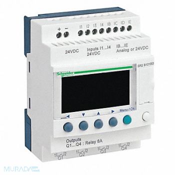 SCHNEIDER ELECTRIC Logic Relay Input Voltage 24VDC, 1CNL1