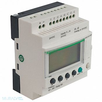 SCHNEIDER ELECTRIC Logic Relay Input Voltage 100 - 240VAC, 1CNL3