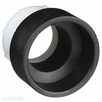 GRAINGER APPROVED Trap Adapter Poly Nut 1 1/2 x 1 1/4 in, 1CNV7