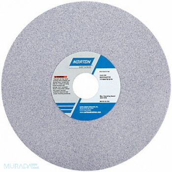 NORTON Grinding Wheel T1 8x1/2x1-1/4 AO 60G PK5, 1CUC6