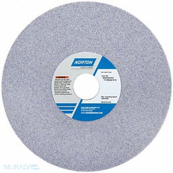 NORTON Grinding Wheel T1 8x1/4x1-1/4 AO 60G PK5, 1CUD4
