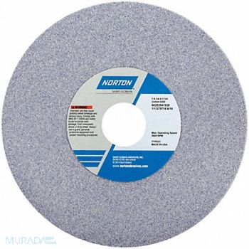 NORTON Grinding Wheel T1 7x3/4x1-1/4 AO 60G PK5, 1CUE3