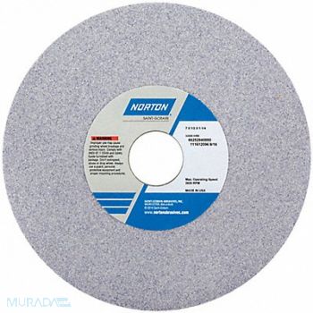 NORTON Grinding Wheel T1 7x1/2x1-1/4 AO 60G PK5, 1CUF9