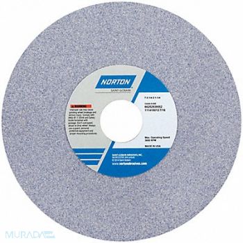 NORTON Grinding Wheel T1 7x1/4x1-1/4 AO 60G PK5, 1CUG9