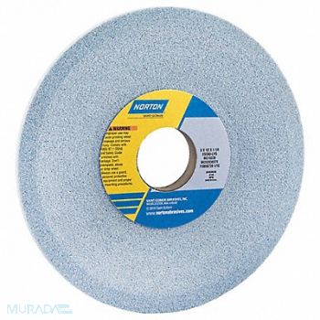 NORTON Dish Grinding Whl 6x1/2x1-1/4 CA 60G PK5, 1CUV1