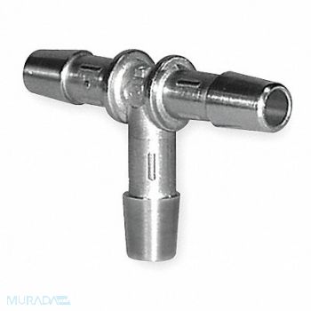 ELDON JAMES Tee 3/4 In Barbed 316L SS, 1CVR6