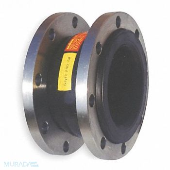GRAINGER APPROVED Expansion Joint 10 in Flanged Neoprene, 45RF77