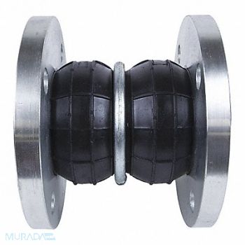 GRAINGER APPROVED Expansion Joint 2.5 in Flanged Neoprene, 1CZF2