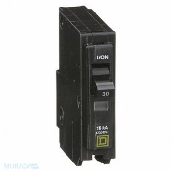 SQUARE D Circuit Breaker 30A Plug In 120/240V 1P, 1D239