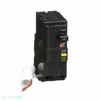 SQUARE D Circuit Breaker 60A Plug In 120/240V 2P, 1D316