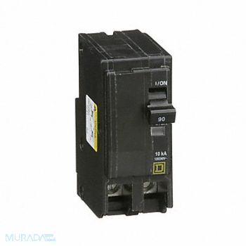 SQUARE D Circuit Breaker 90A Plug In 120/240V 2P, 1D319