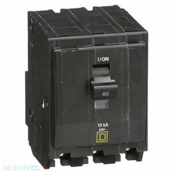 SQUARE D Circuit Breaker 60A Plug In 120/240V 3P, 1D328