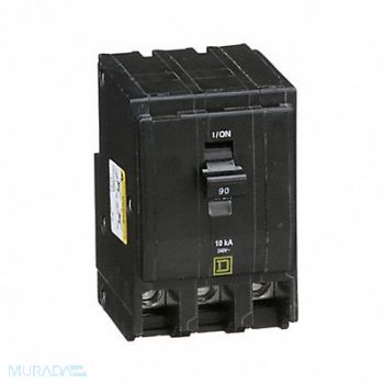 SQUARE D Circuit Breaker 90A Plug In 120/240V 3P, 1D331