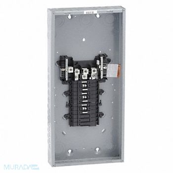 SQUARE D Load Center 200A Lug 3 Phase 18 Spaces, 1D402