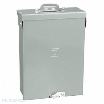 SQUARE D Load Center 100A Lug 1 Phase 6 Spaces, 1D520