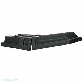 RUBBERMAID COMMERCIAL PRODUCTS Tilt Truck Lid Black Fits 1 cu yd., 1D651