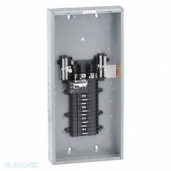 SQUARE D Load Center 100A CB 3 Phase 27 Spaces, 1D772