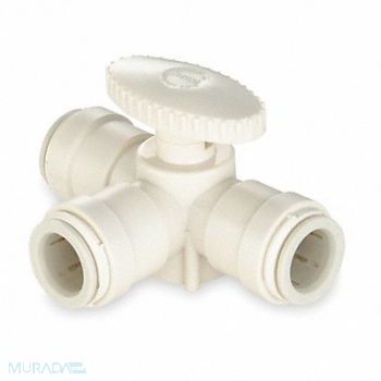 WATTS 1/4-Turn Stop 1/2 In CTS x 1/2 In CTS, 1DAR6