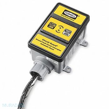 HUBBELL WIRING DEVICE-KELLEMS Hard Wired GFCI 30 A Yellow 120/240VAC, 1DJF9